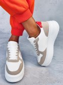 Sneakersy damskie PYLES WHITE/PINK