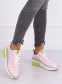 Buty sportowe damskie różowe YK106 GREY/PINK