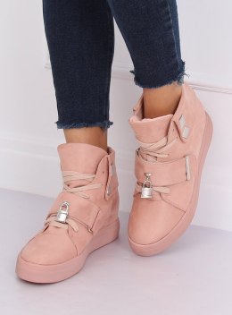 Sneakersy damskie różowe NC158 PINK