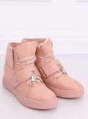Sneakersy damskie różowe NC158 PINK