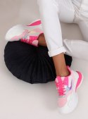 Buty sportowe biało-różowe BH003 ROSE