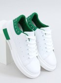 Trampki damskie biało-zielone SC36 WHITE/GREEN