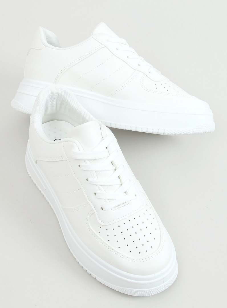 Buty sportowe damskie białe G191 WHITE