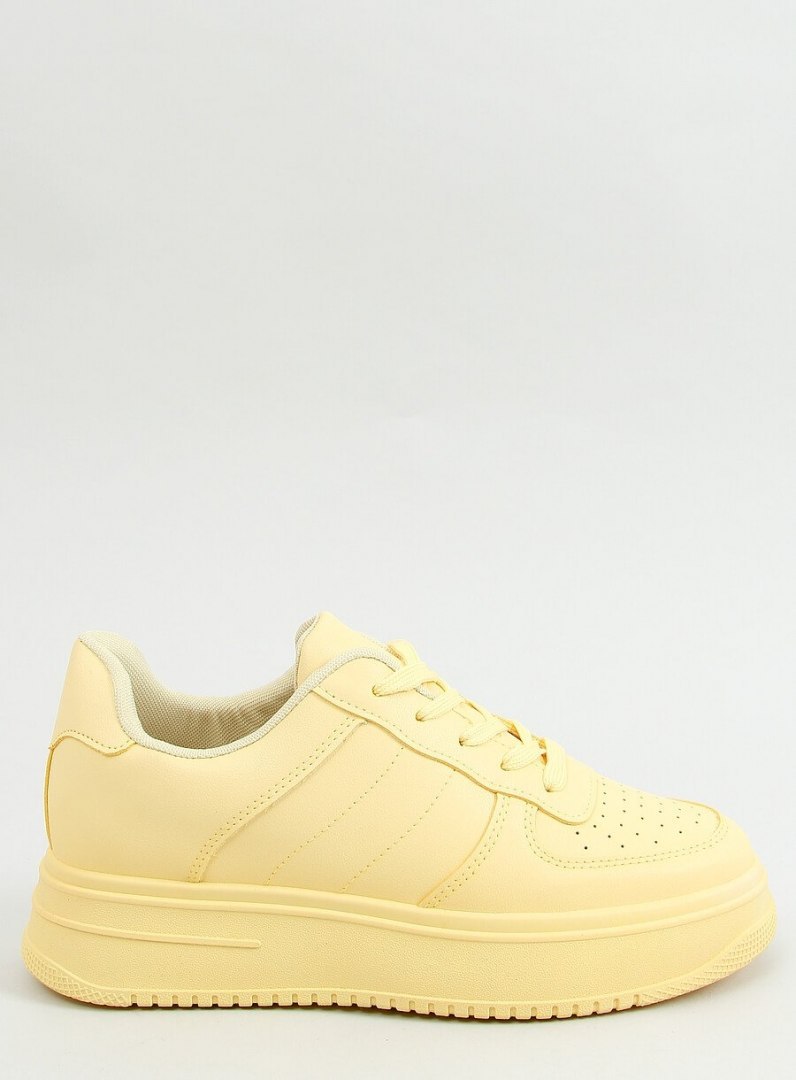 Buty sportowe damskie żółte G191 YELLOW