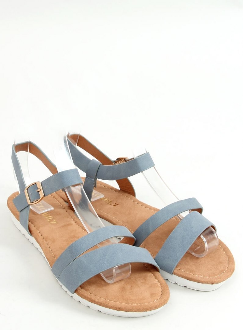 Sandałki damskie niebieskie X570 DENIM BLUE