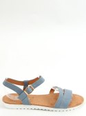 Sandałki damskie niebieskie X570 DENIM BLUE