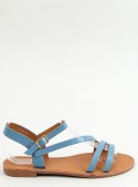 Sandałki damskie niebieskie BH1651-SD BLUE