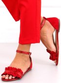 Sandałki damskie ALPHA RED
