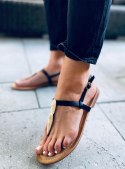 Sandałki japonki ATTINA BLACK