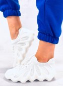 Skarpetkowe buty sportowe RITA WHITE