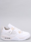 Sneakersy damskie VEDDER WHITE/BEIGE