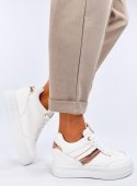 Sneakersy na koturnie EYSON WHITE/CHAMPAGNE