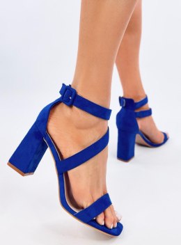 Sandałki na słupku SAVOY BLUE
