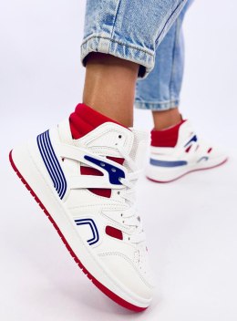 Buty sportowe za kostkę PALL WHITE RED