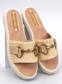 Klapki espadryle MATERS KHAKI