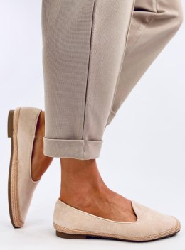 Baleriny espadryle damskie BALLOT BEIGE