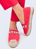 Espadryle z muszelkami OCEAN ORANGE