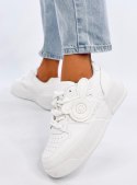 Sneakersy na platformie BROADY ALLWHITE